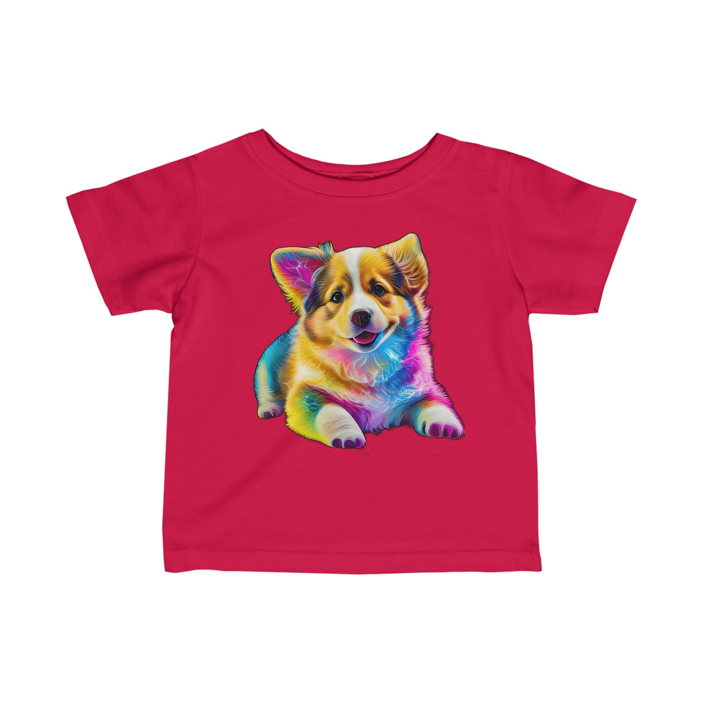 Colorful Corgi - Infant Tee