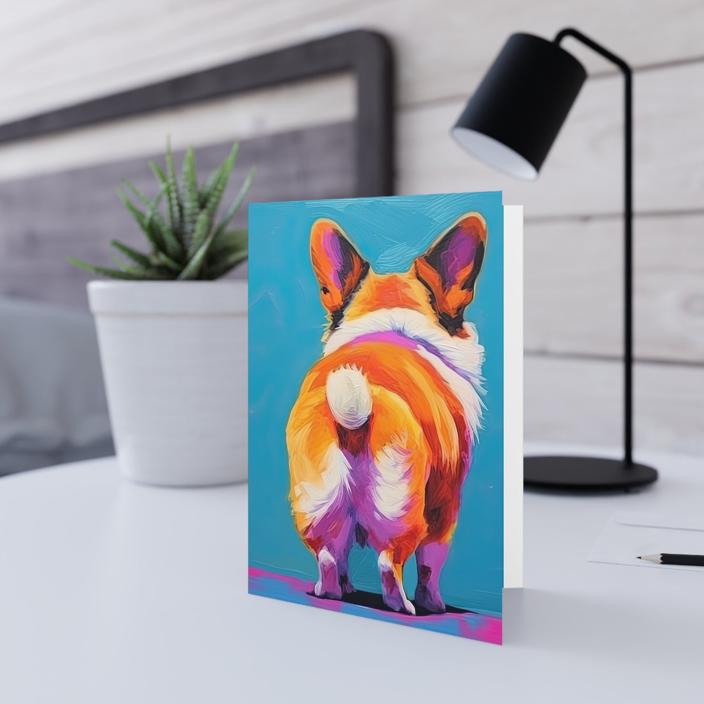 Corgi Butt - Greeting Card