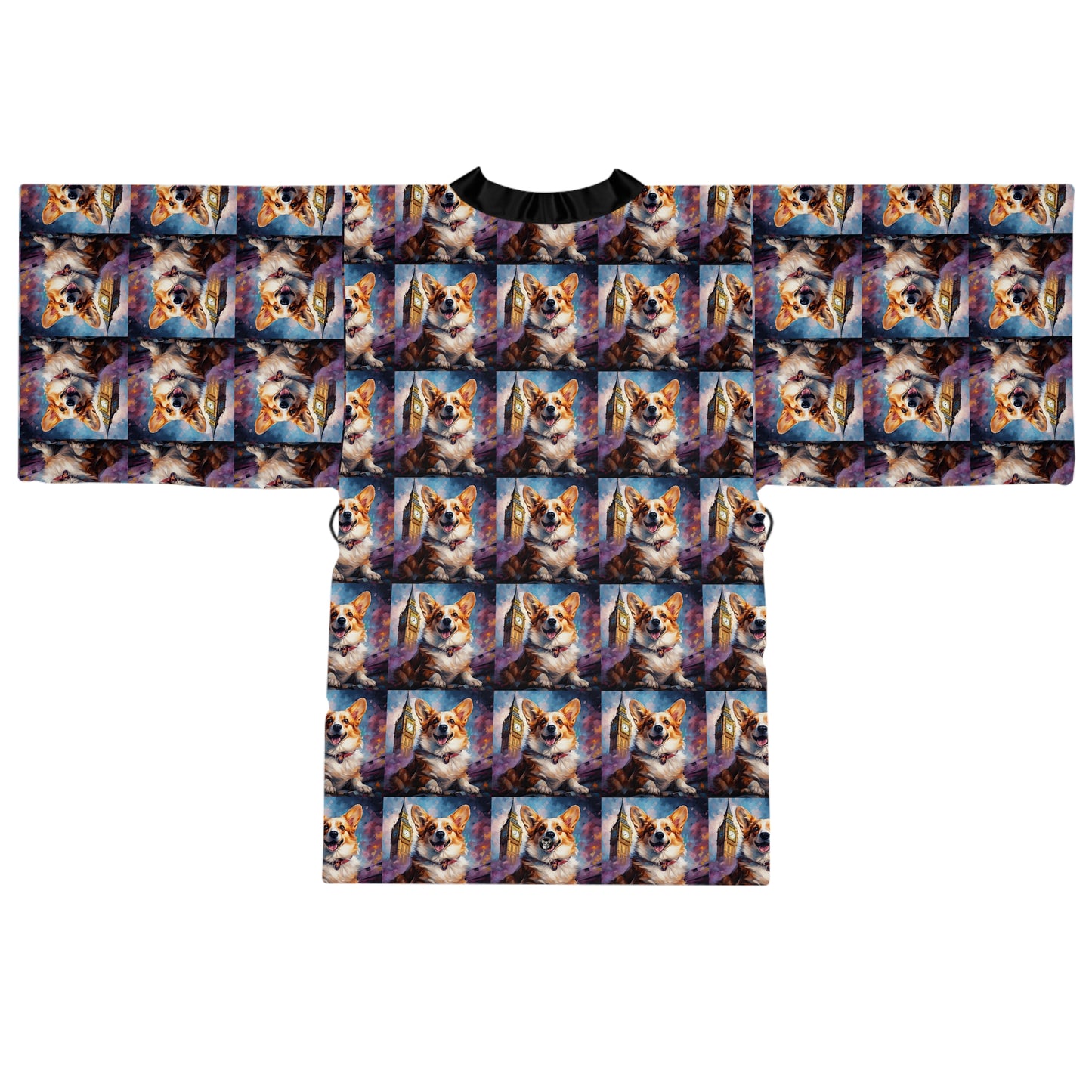 Corgi and Ben - Kimono Robe