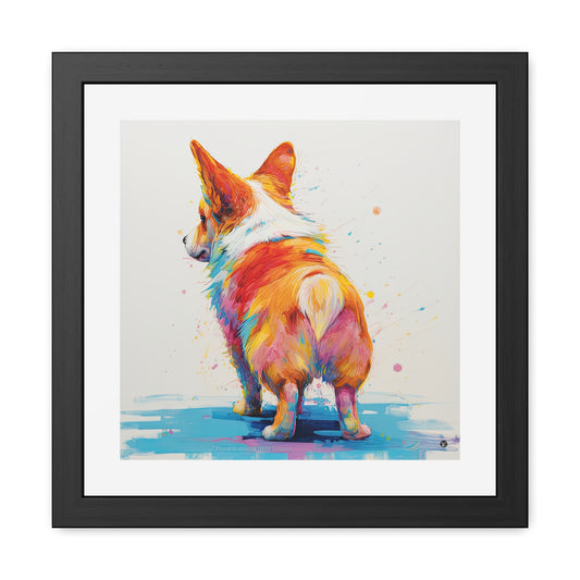 Rump Toast Framed Print