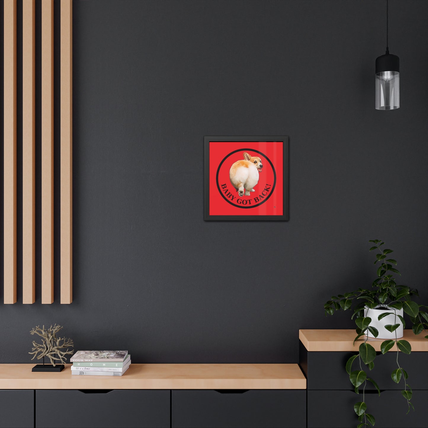 Baby Got Back - Framed Print