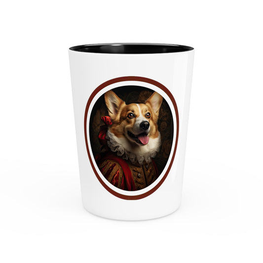 Renaissance Corgi - Espresso/Shot Glass