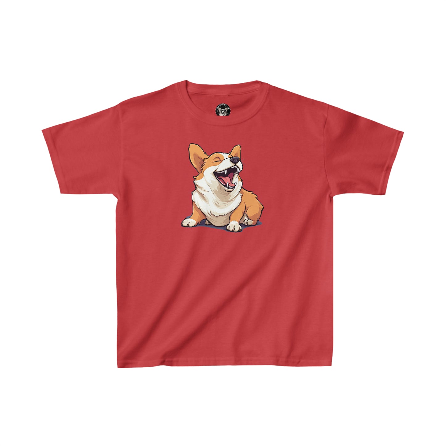Comical Corgi - Kids Heavy Cotton Tee