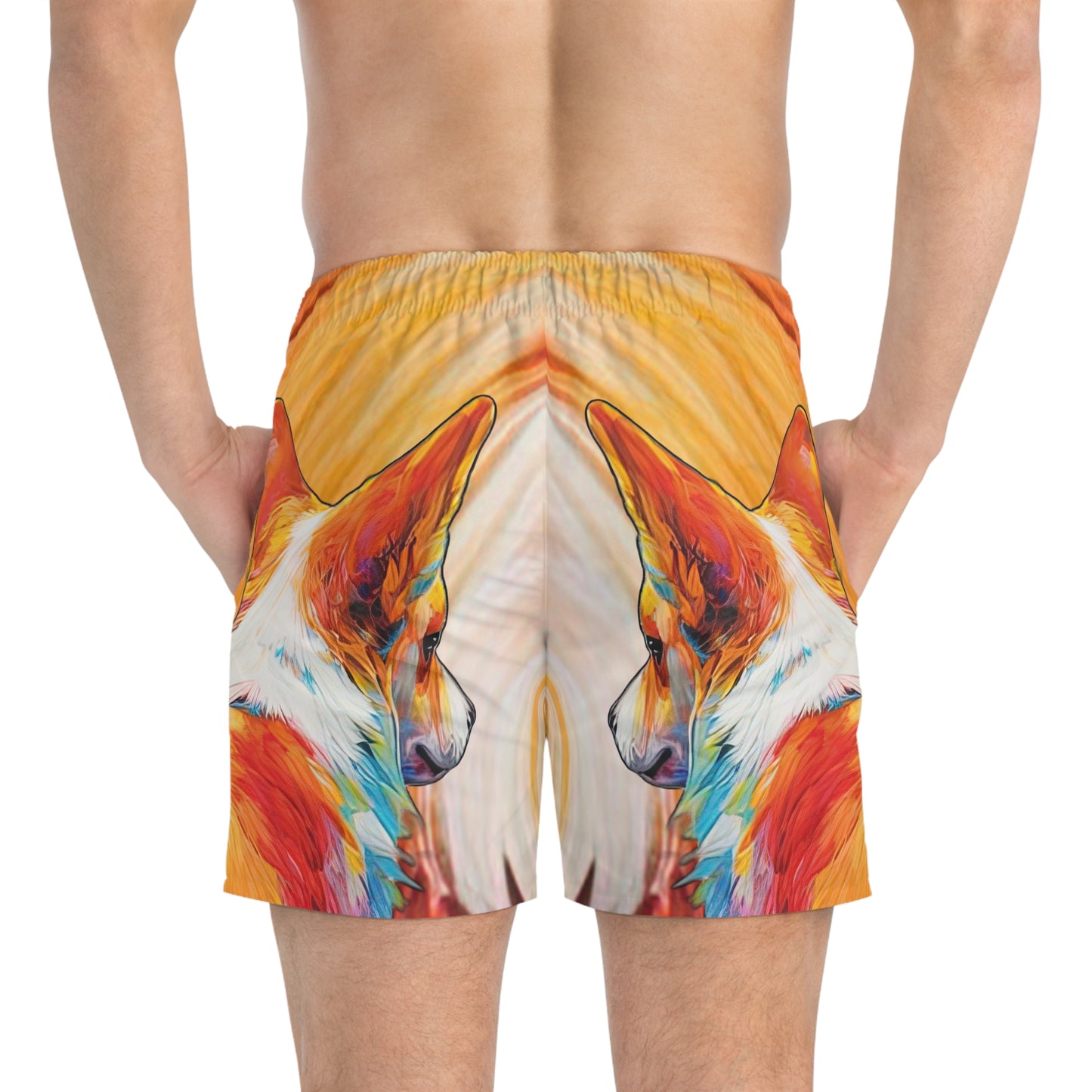 Peekaboo Swim Trunks