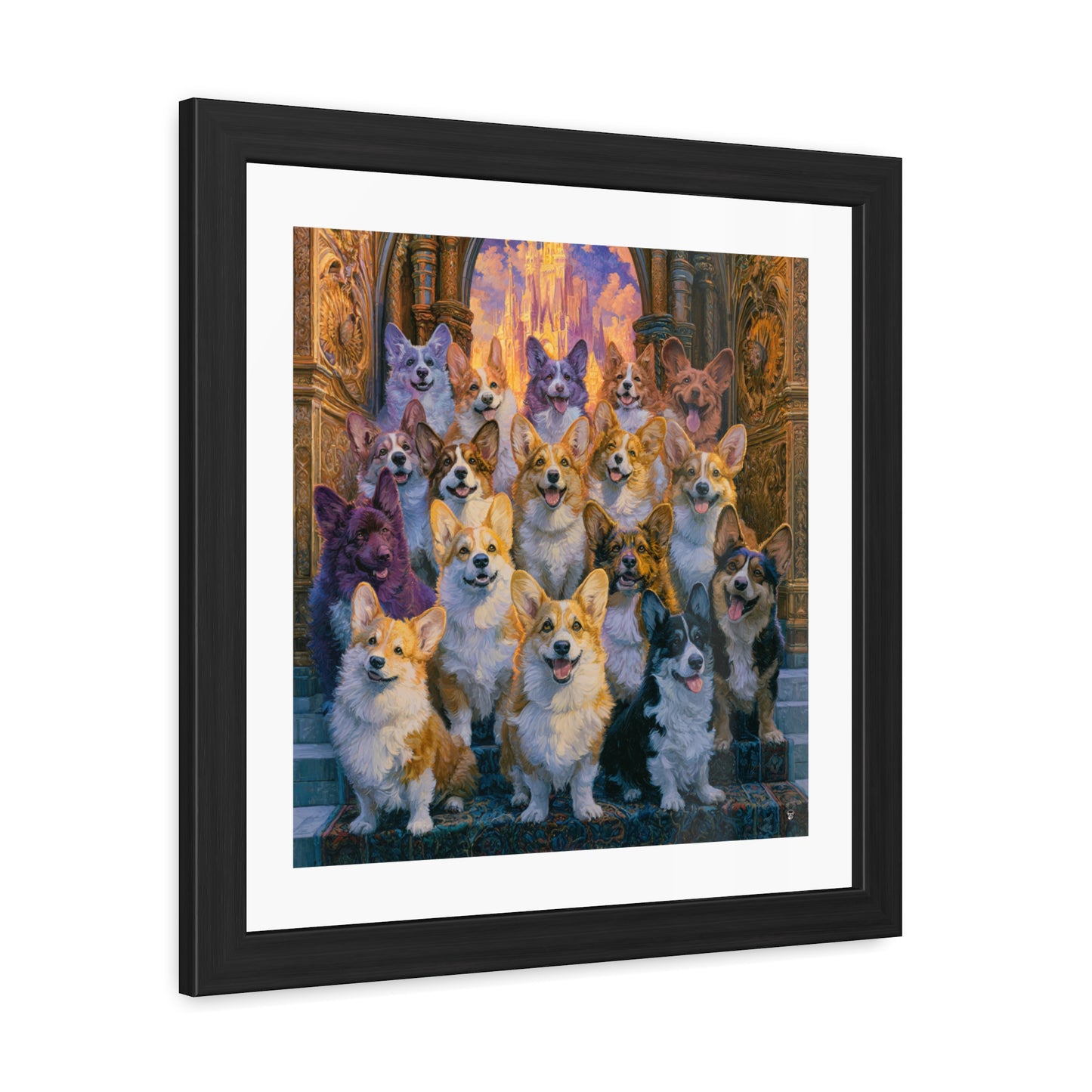 Pearly Gates Framed Print