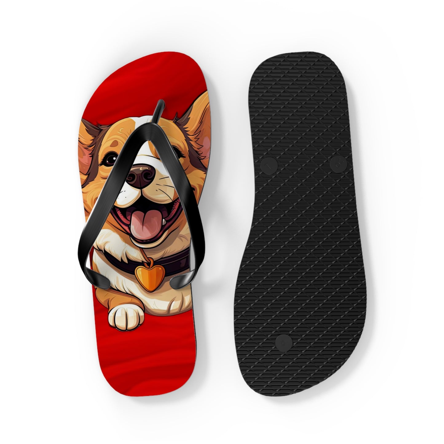 Puppy Love Flip-Flops