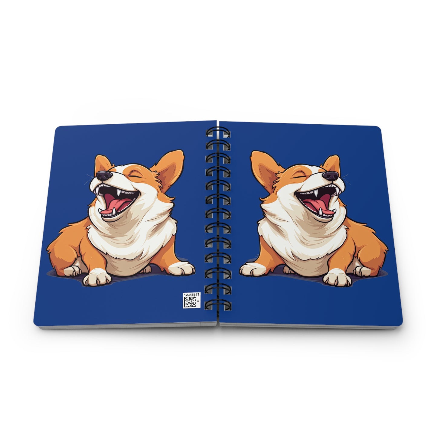Comical Corgi - Spiral Bound Notebook