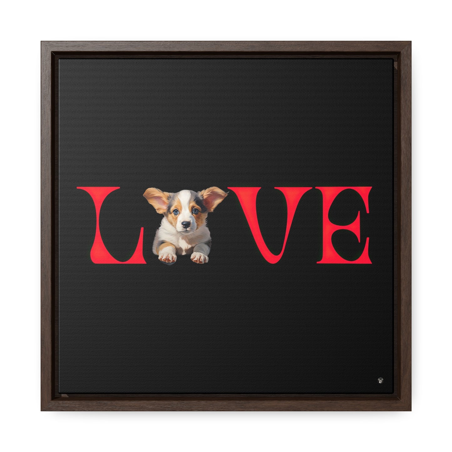LOVE - Framed on Canvas