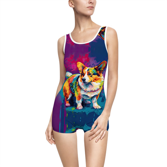 Corgi Scout Vintage One-Piece