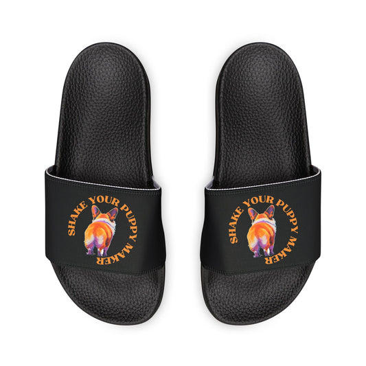 Shake Your Puppy Maker Women's Casual Slide Sandals - Pool & Beach Slides