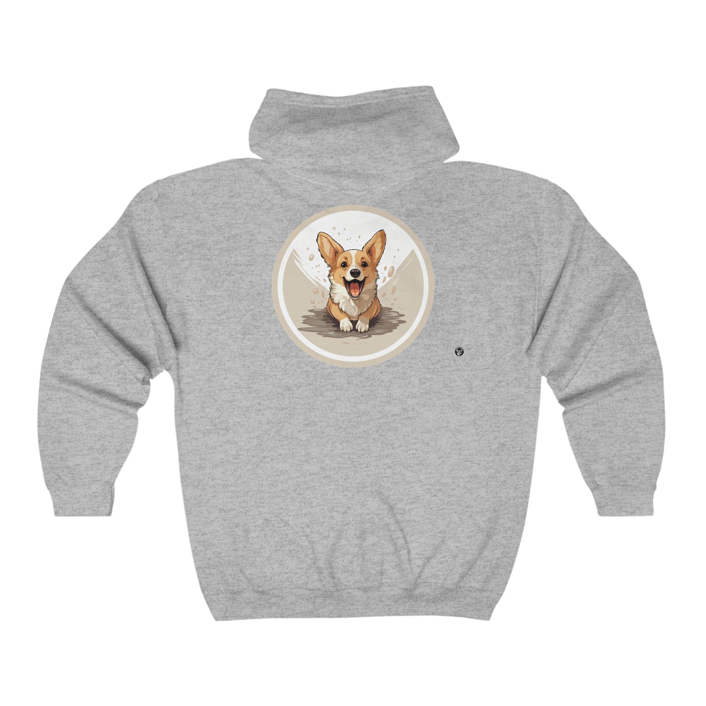 Corgi Cuteness - Zip Hoodie