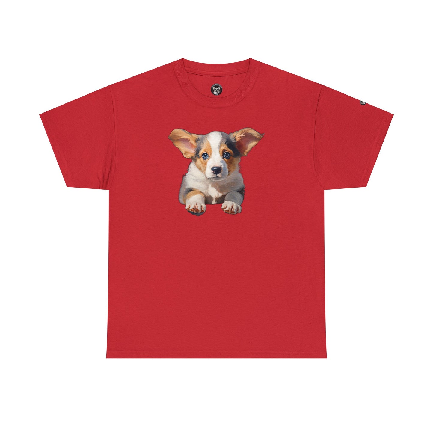 Puppy Portrait - Unisex Heavy Cotton Tee