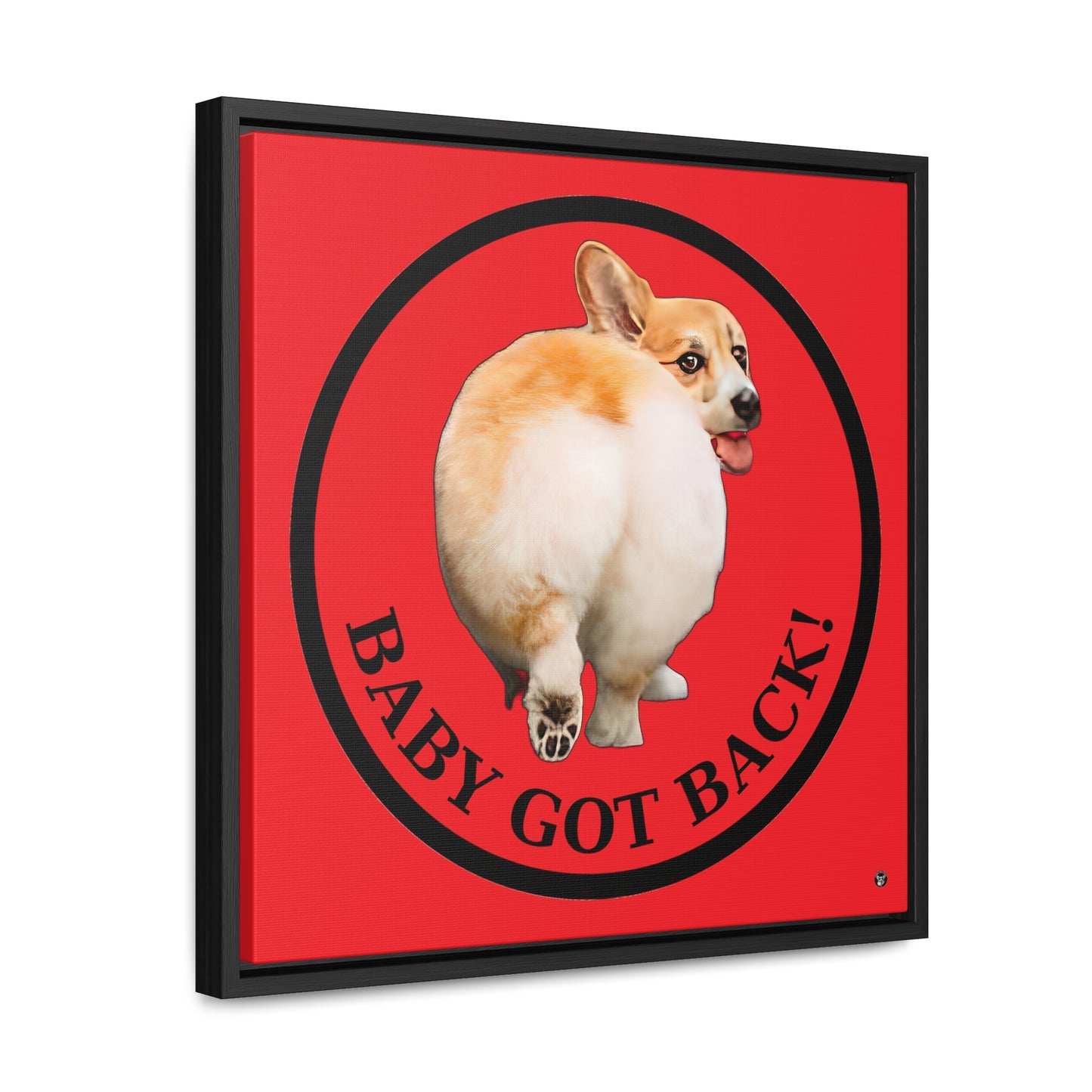 Baby Got Back - Framed on Canvas