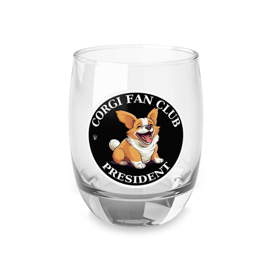 Fan Club President - Whiskey/Juice Glass