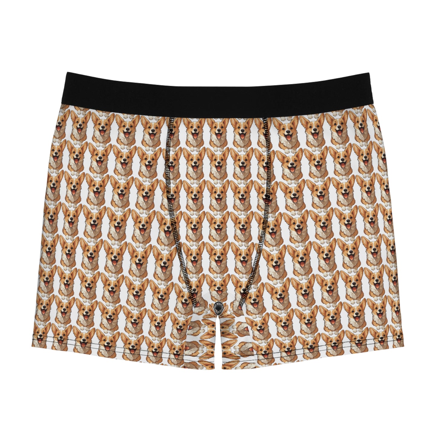 Corgi Cuteness Mosaic Boxer Briefs