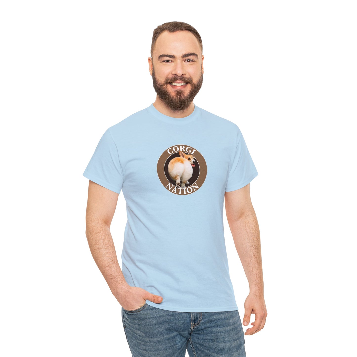 Corgi Nation - Unisex Heavy Cotton Tee