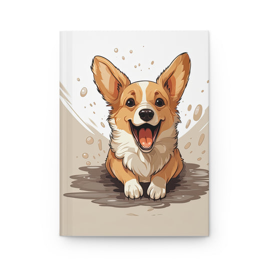 Corgi Cuteness - Hardcover Journal