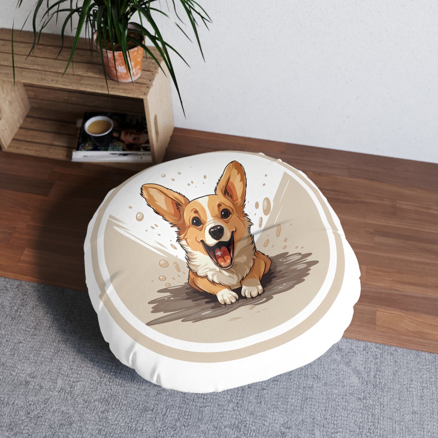 Corgi Cuteness - Floor Pillow
