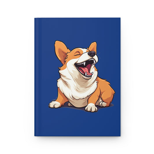 Comical Corgi - Hardcover Journal