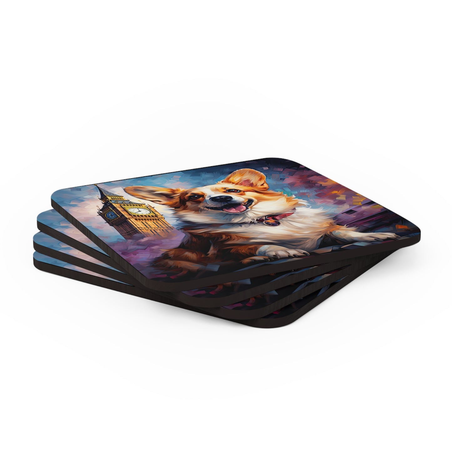 Corgi and Ben - Coasters