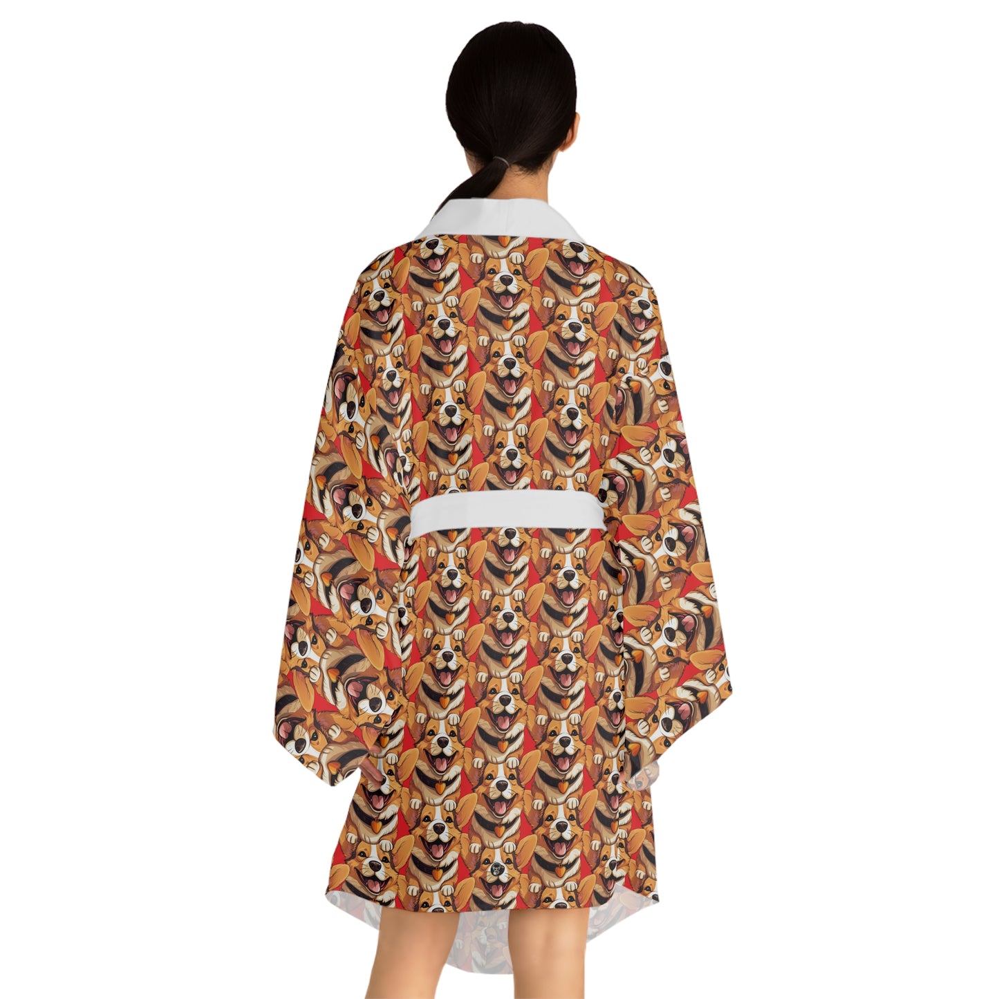 Puppy Love - Kimono Robe