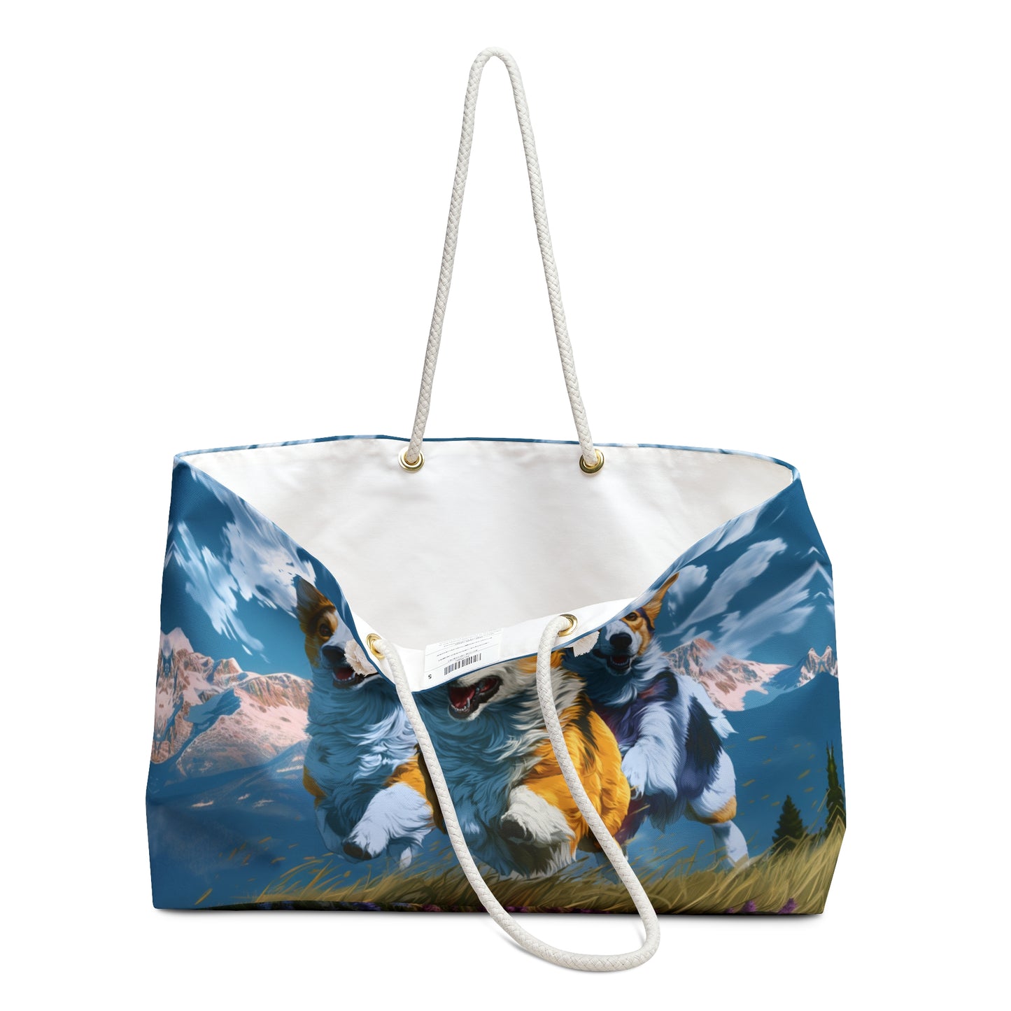 Corgi Racers Running Weekender Beach Bag – Corgi Racing Travel Tote