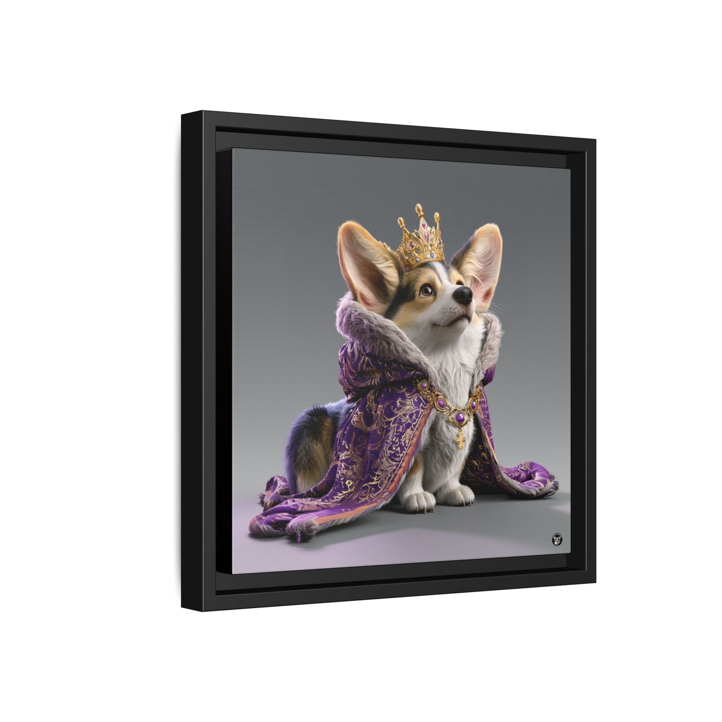 King Pup on Canvas