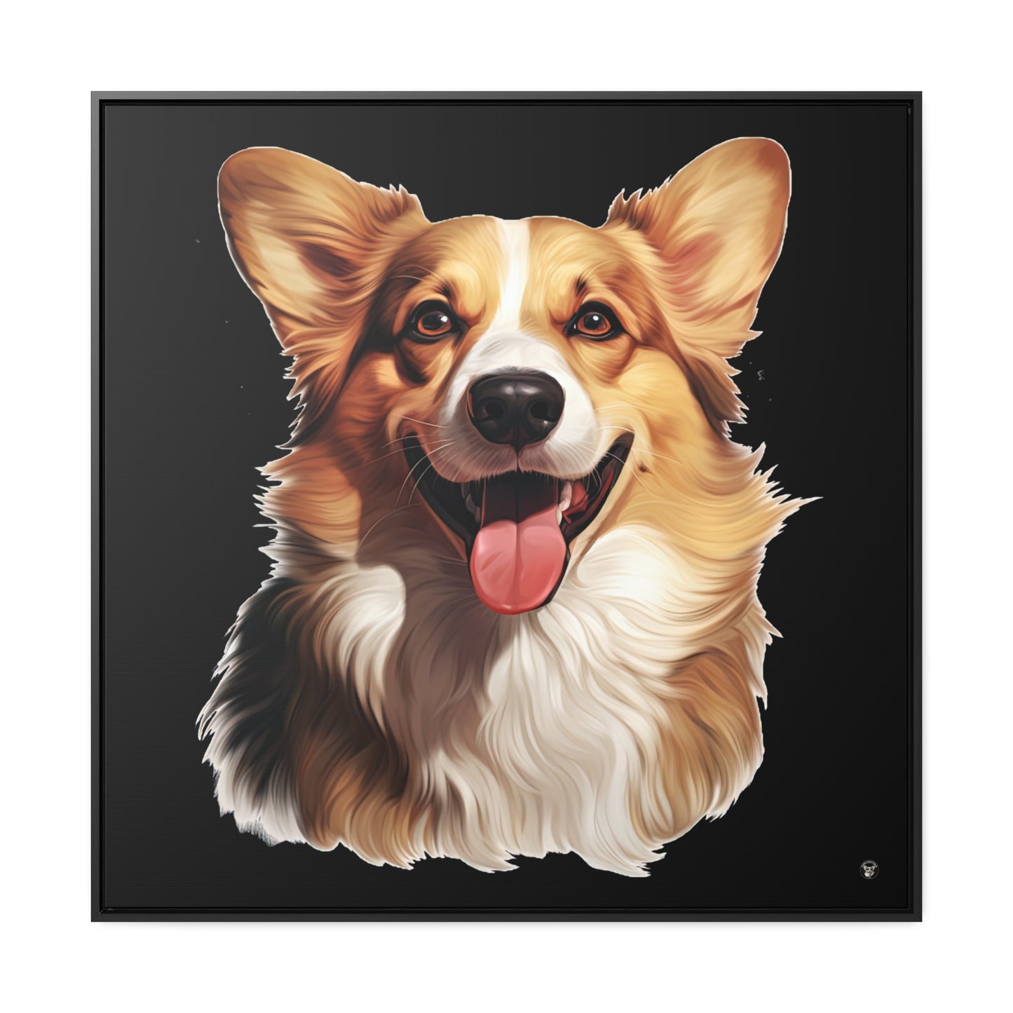 The Celebrity - Framed on Canvas