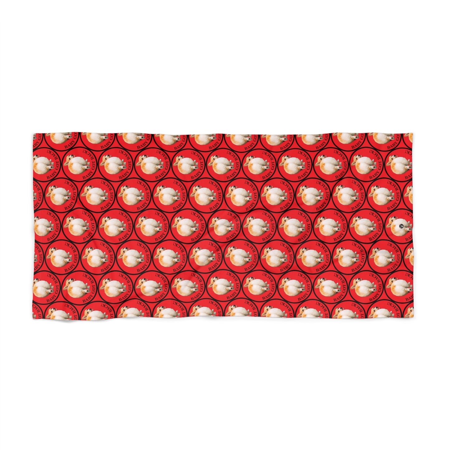 Baby Got Back Mosaic - Beach Towel