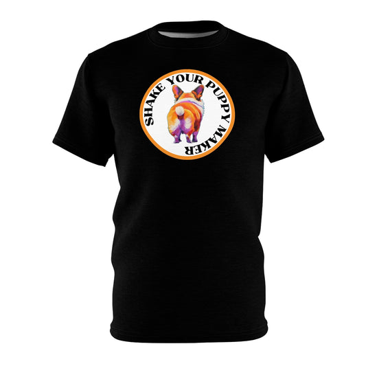 Shake Your Puppy Maker T-Shirt in Black