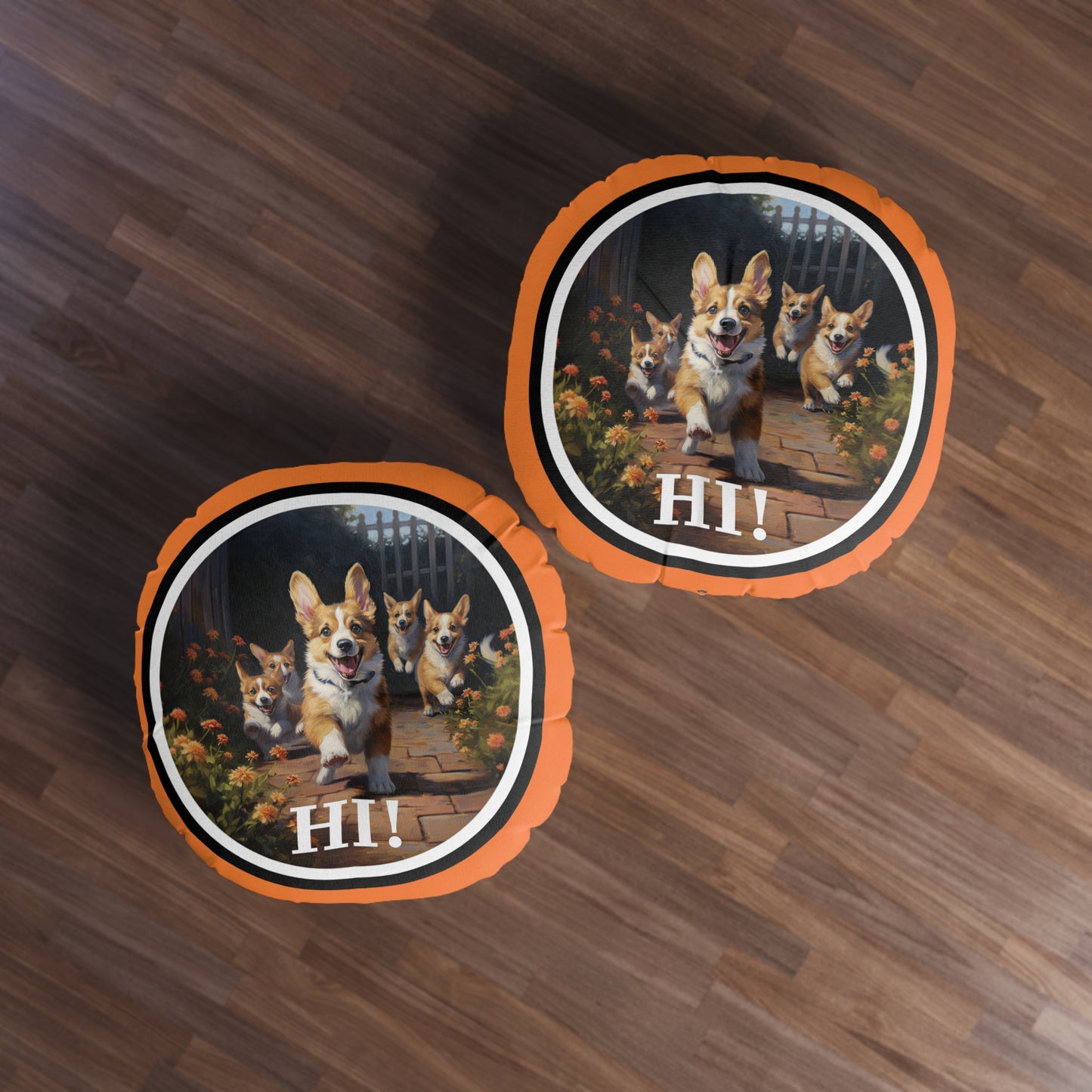 Hi! - Floor Pillow