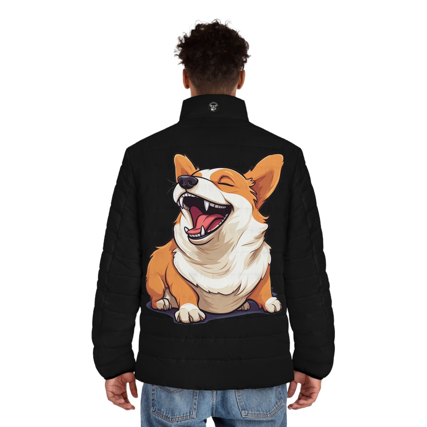 Corgis Rule Puffer Jacket