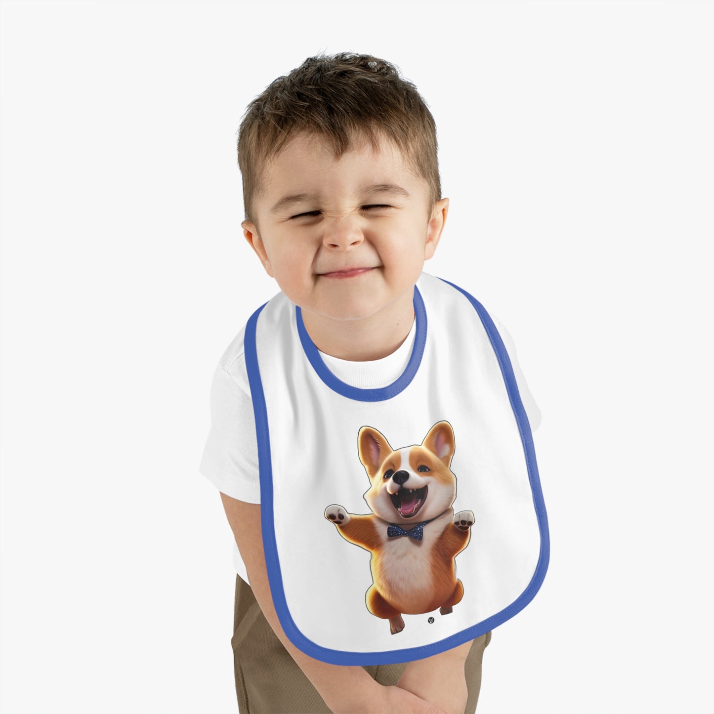 Boogaloo Corgi - Baby Bib