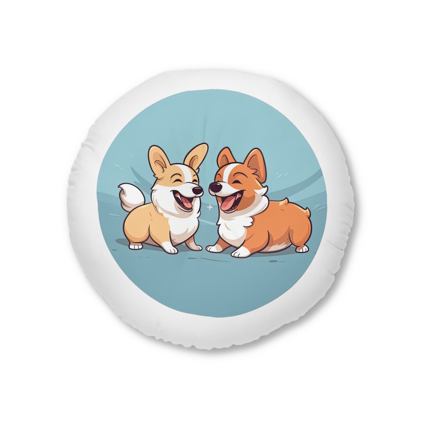 Corgi Couple - Floor Pillow