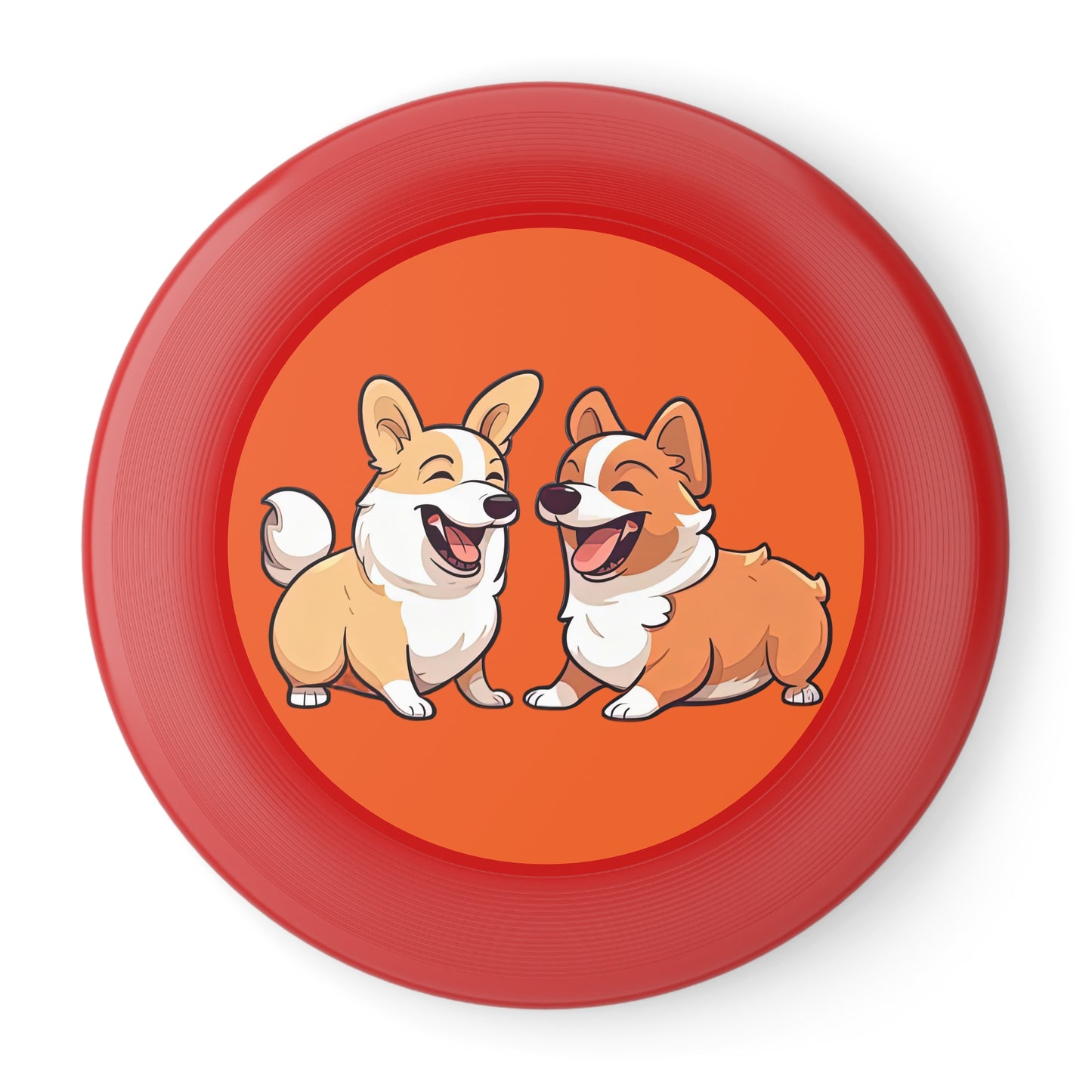 Corgi Couple - Wham-O Frisbee