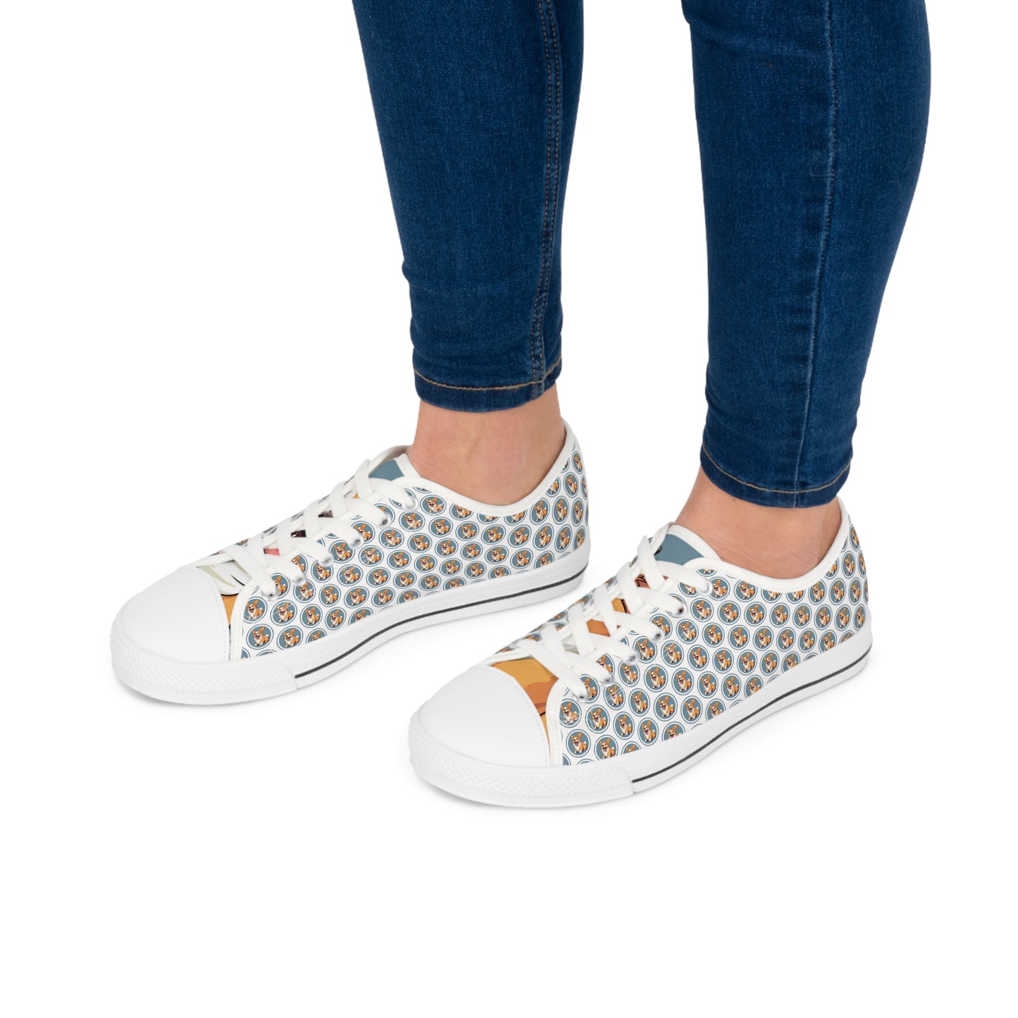 Jolly Jiggler Mosaic - Women's Low Top Sneakers