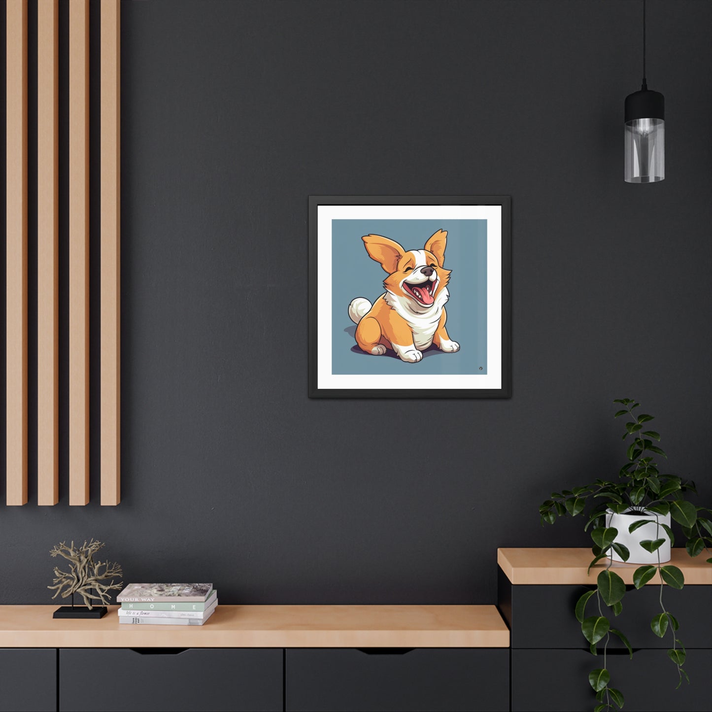 Jolly Jiggler - Framed Print