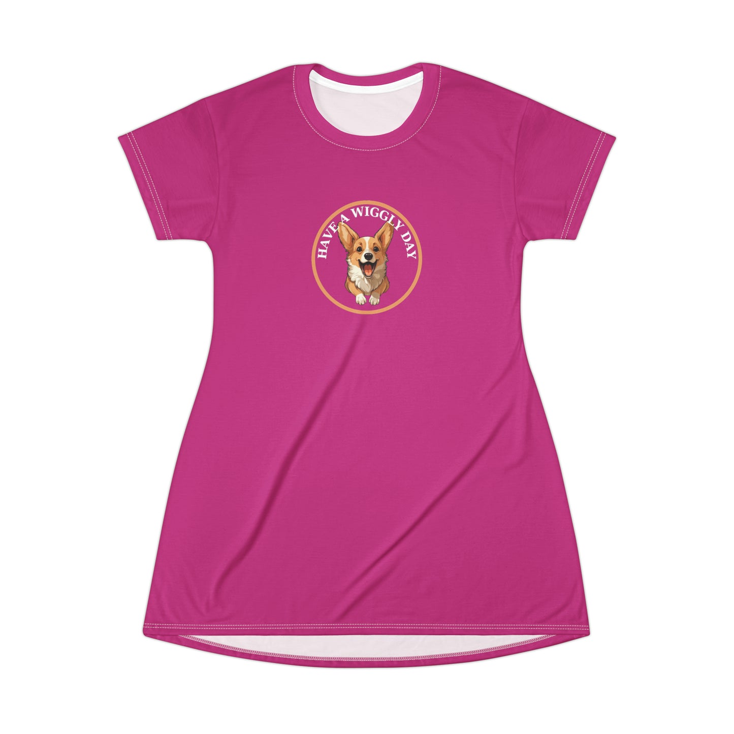 Have a Wiggly Day - T-Shirt Dress