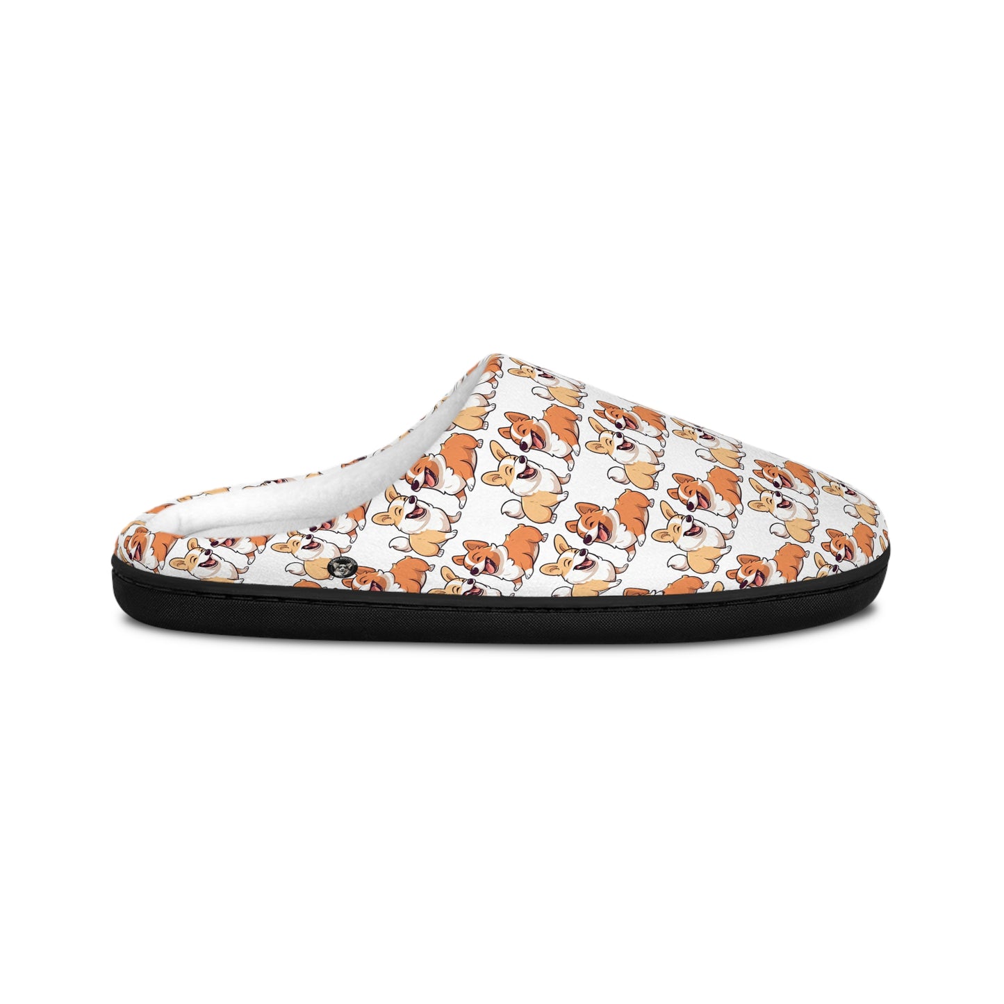 Corgi Couple Mosaic - Women's Slippers