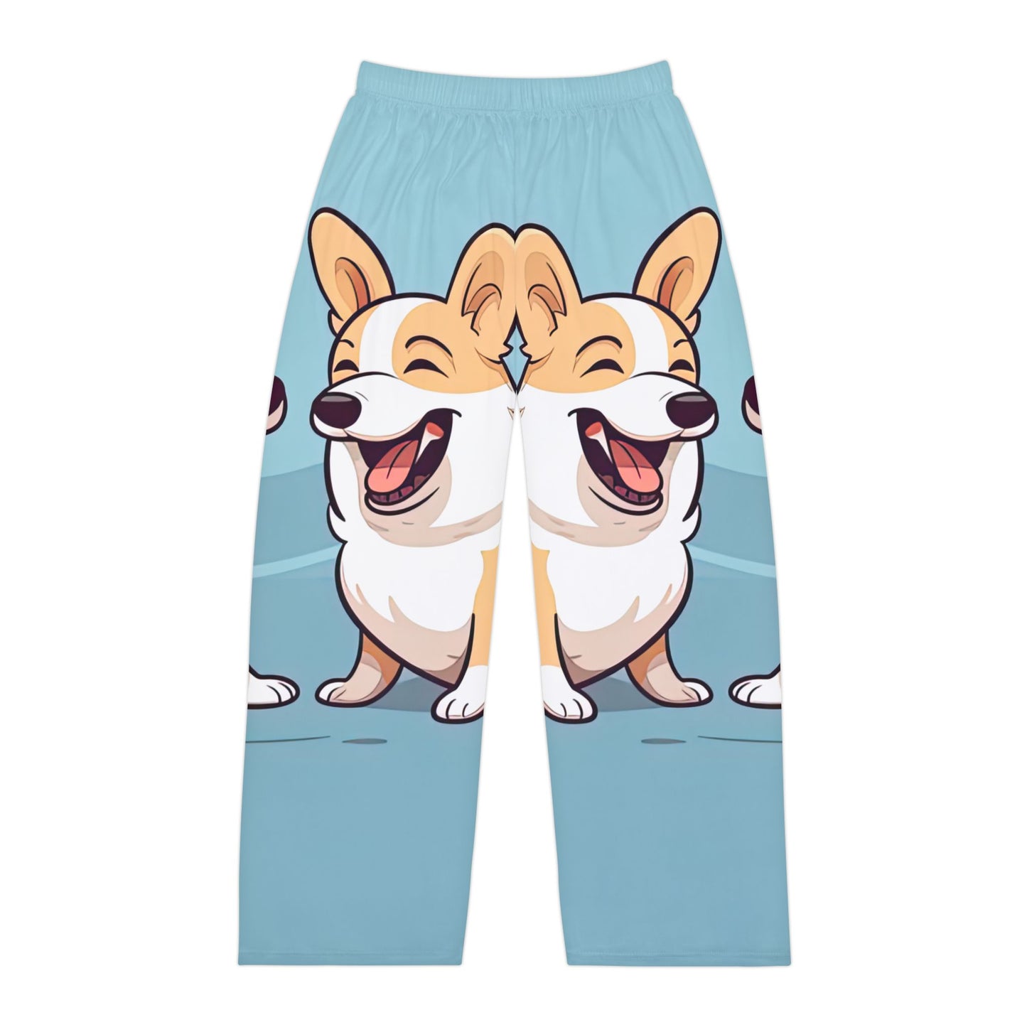 Corgi Couple Men's Pajama Pants