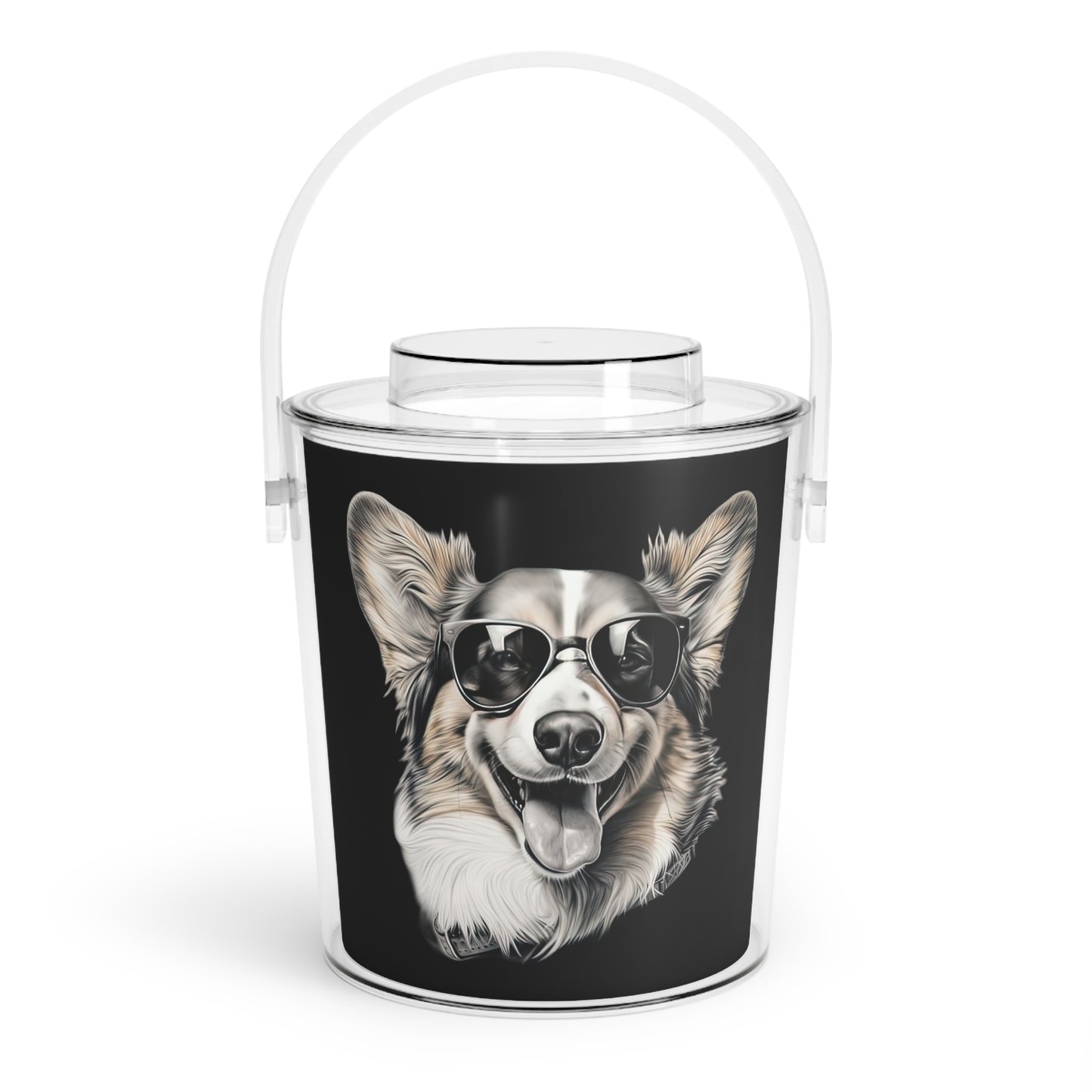 Corgi Cool - Ice Bucket with Tongs
