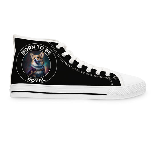 Born To Be Royal - Women's High Top Sneakers