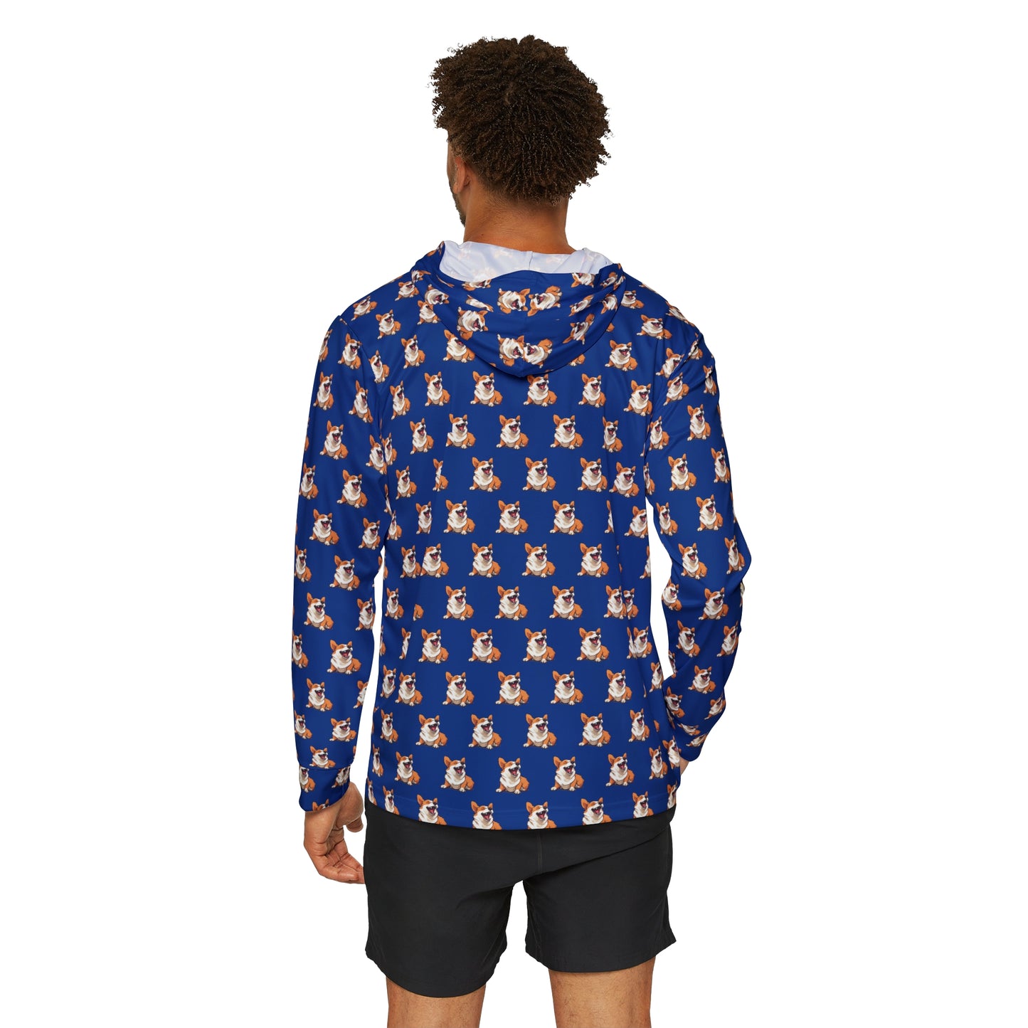 Comical Corgi Mosaic - Warmup Hoodie