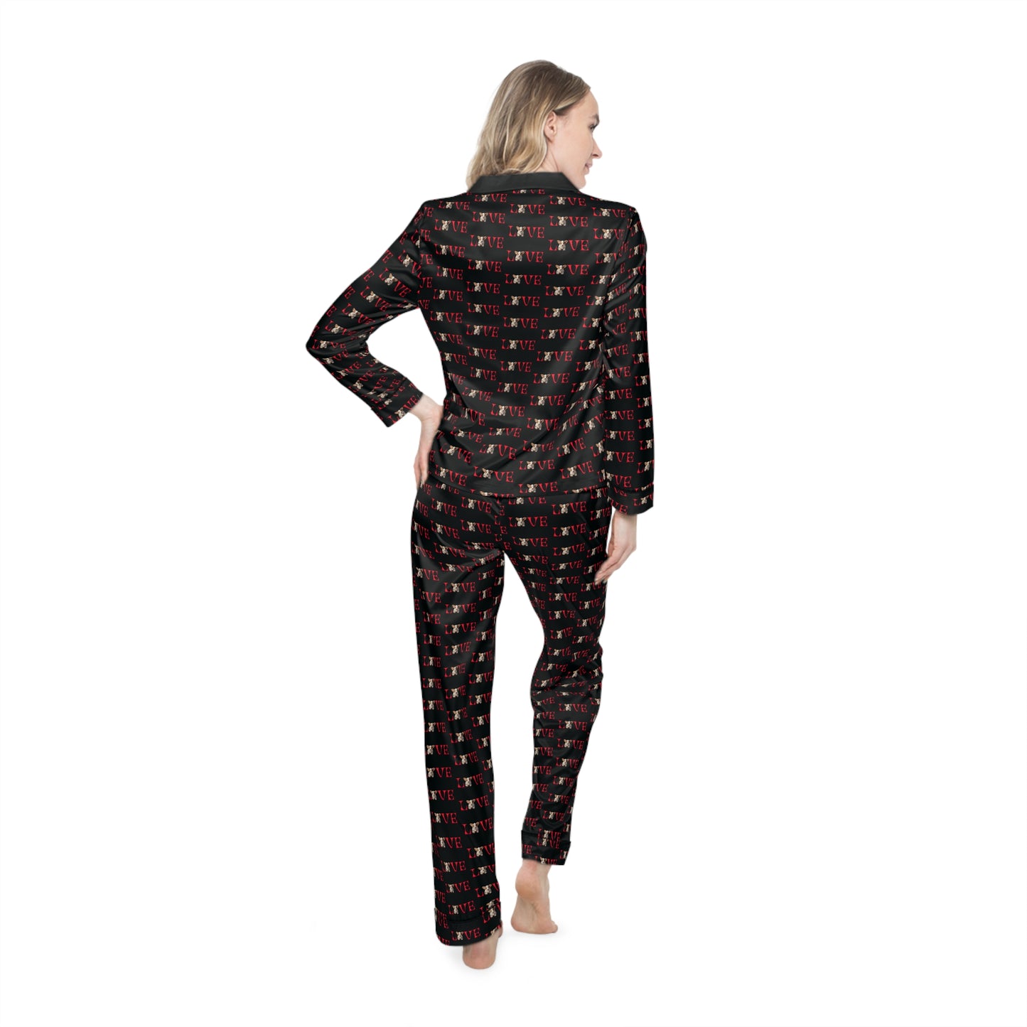 LOVE Silky Pajamas