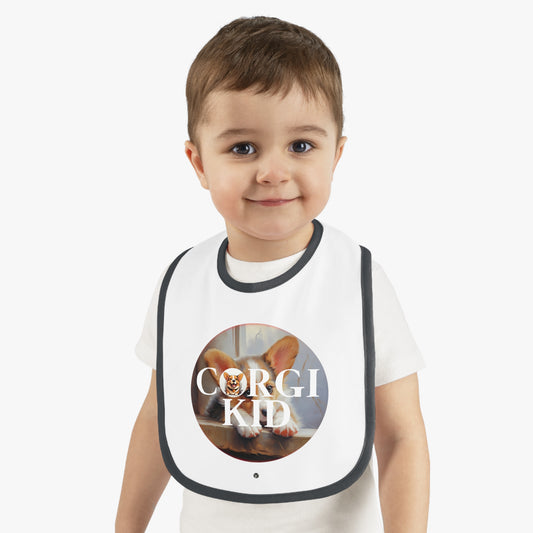 Corgi Kid - Baby Bib