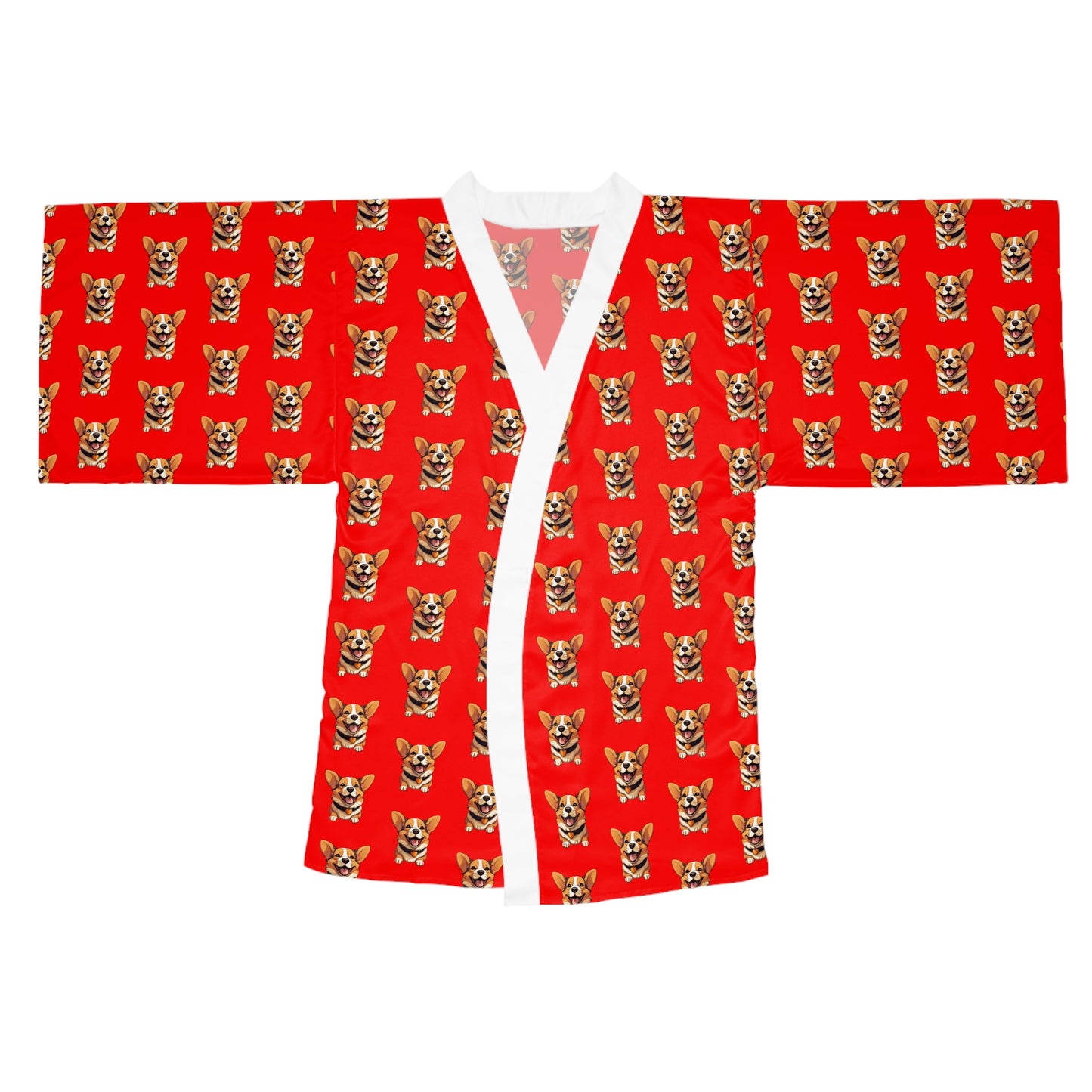 Puppy Love Kimono Robe