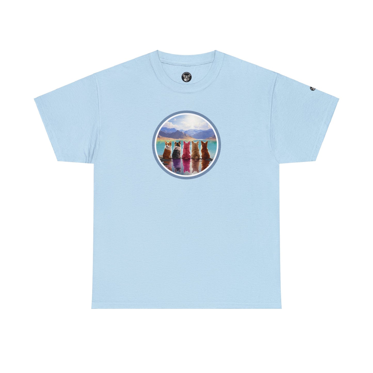Corgi Lake - Unisex Heavy Cotton Tee