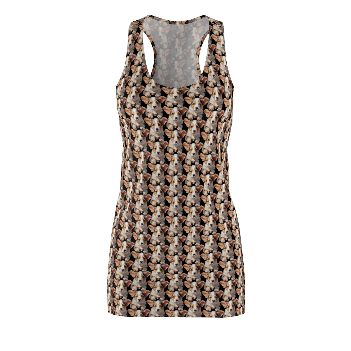 Puppy Portrait - Racerback Dress