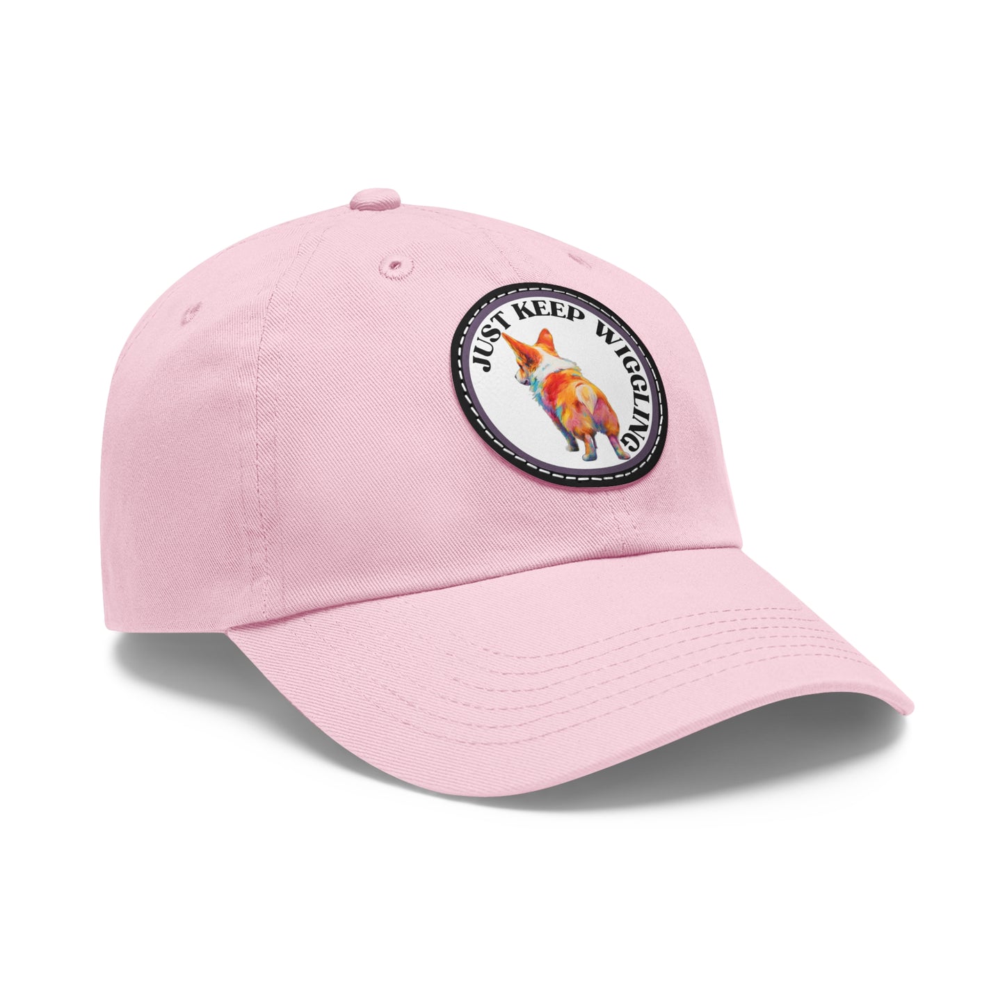 Just Keep Wiggling - Cap with Leather Patch