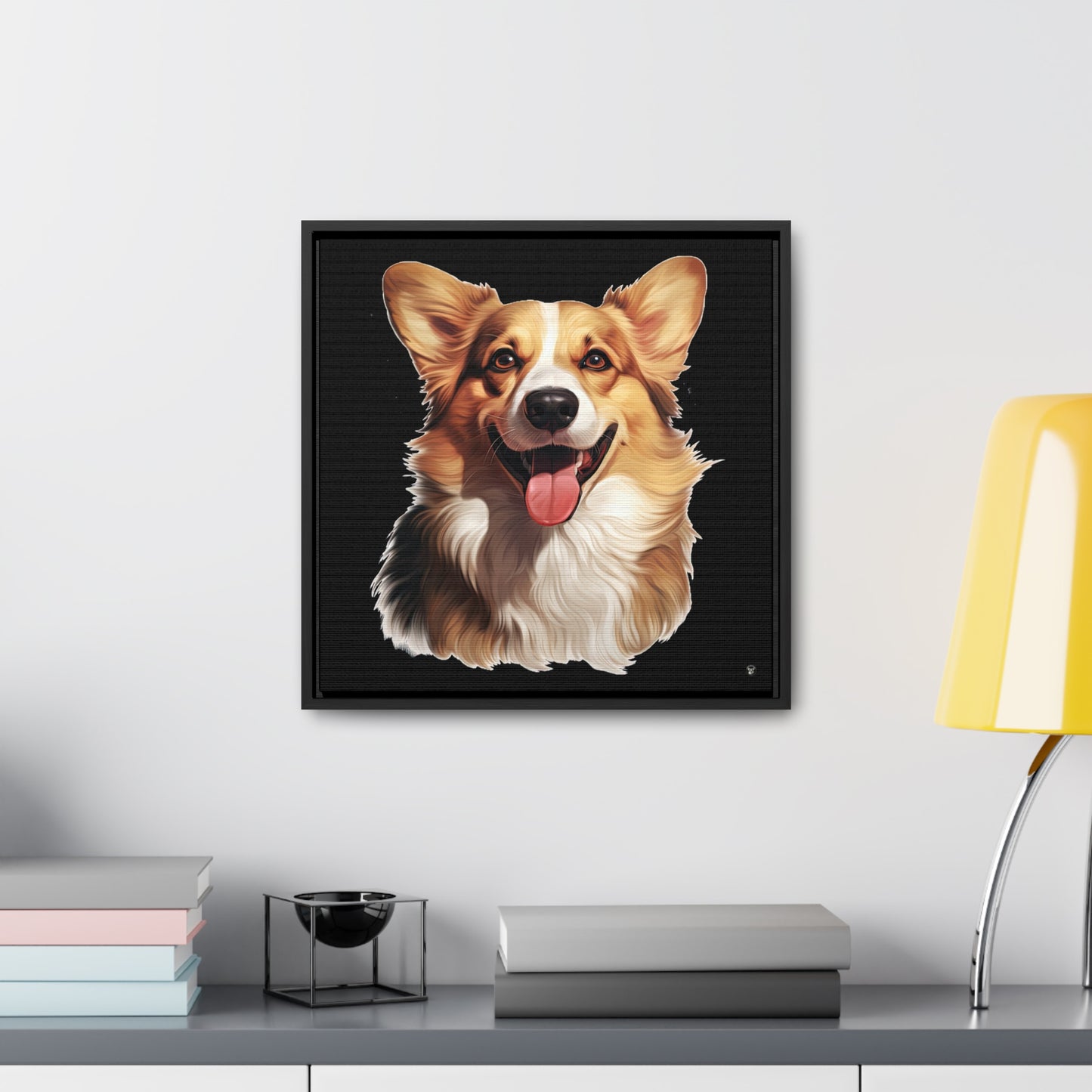 The Celebrity - Framed on Canvas